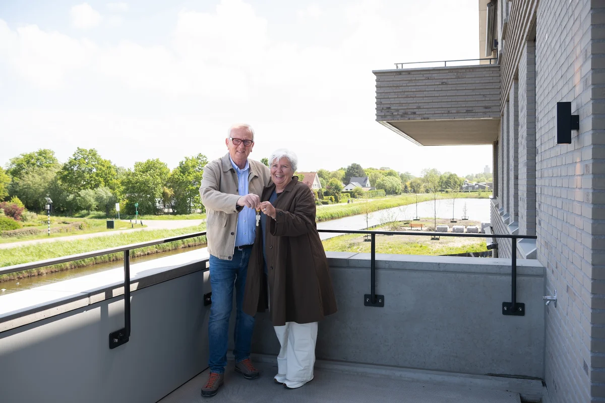 Noorderlofts Leonore opgeleverd: bewoners Jan en Irma gaan genieten