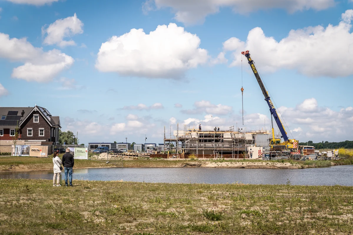 Een kijkje op de bouw bij Noorderlofts Estelle
