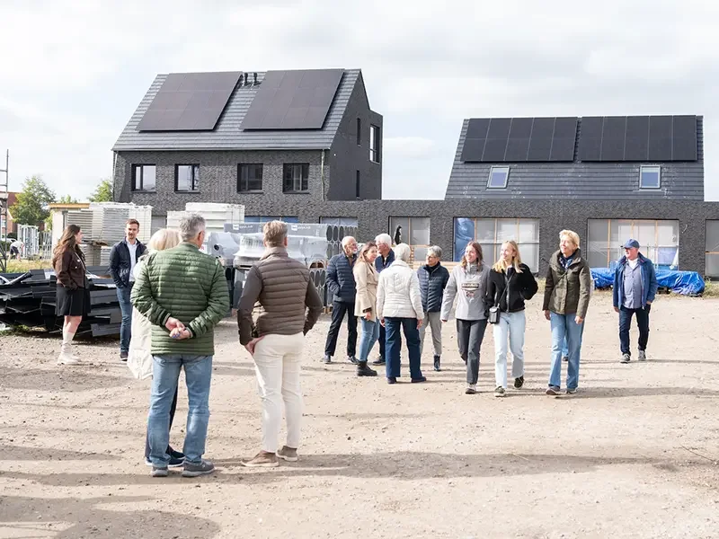 Bewoners Hofstee I krijgen kijkje in toekomstige droomwoning