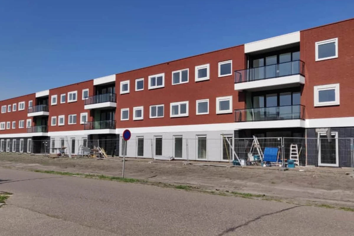 Tevreden bewoners van Sandström