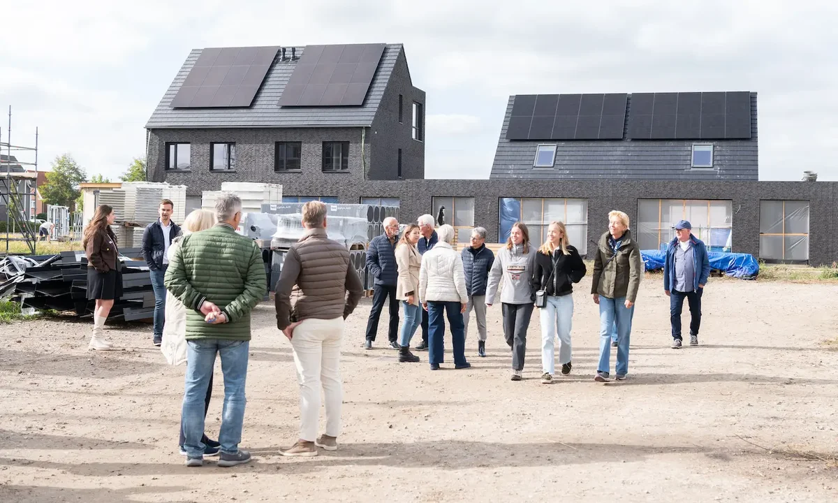 Bewoners Hofstee I krijgen kijkje in toekomstige droomwoning