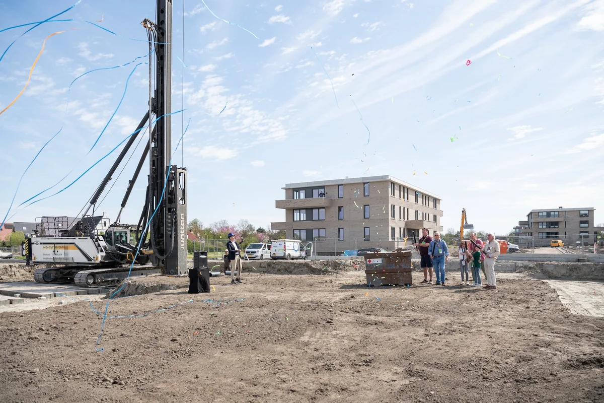 Feestelijke start bouw Hofstee II en Noorderlofts Madeleine