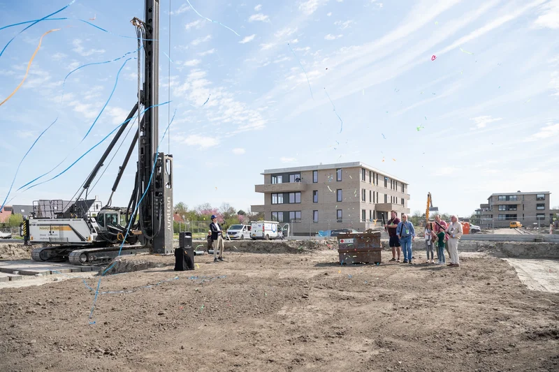 Feestelijke start bouw Hofstee II en Noorderlofts Madeleine
