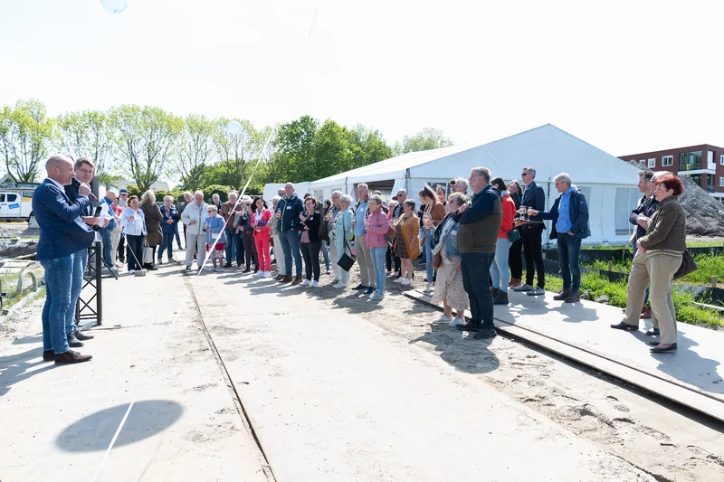 Bouw appartementen Noorderlofts Majestat feestelijk gestart